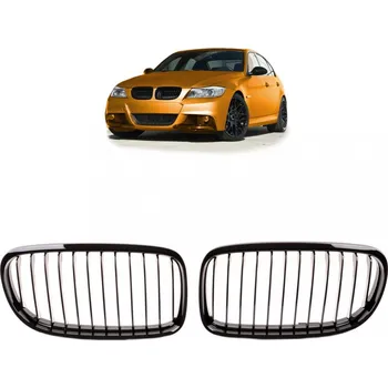 Kapota Maska - ledvinky BMW 3 E90 / E91 2008-2011 - černé lesklé