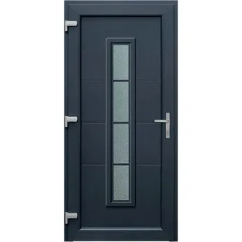 Vchodové dveře Vchodové plastové dveře Tenerife 98/208/7,2 L, antracit