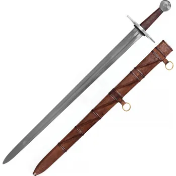 Replika zbraně Deepeka Meč Sir William Marshal s pochvou, 12. století