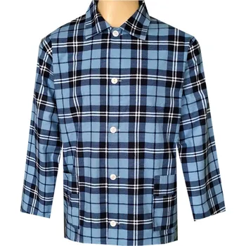 Pánské pyžamo Pánský Pyžamový Kabátek Flanelový FOLTÝN PPKF27 Velikost: 2XL, Materiál: Flanel