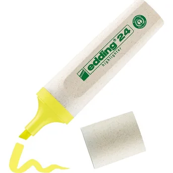 Zvýrazňovač Zvýrazňovač EDDING 24 EcoLine, žlutý