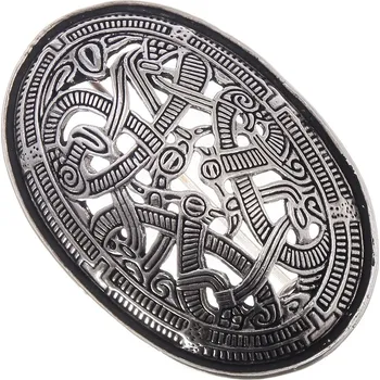 Deepeka Vikinská lasturová brož Morberg ve stylu Jelling