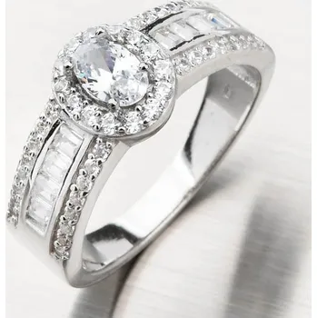 Prsten Dámský prsten stříbro 925 zirkon PKL-1031 velikost 52