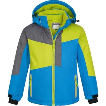 ZIMNÍ DĚTSKÁ BUNDA NA HORY ZIMA2026 Barva: Tyrkysová, Velikost: 98/104