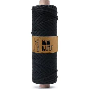 Příze MMboutique bavlněná šňůra SMART 5mm Black
