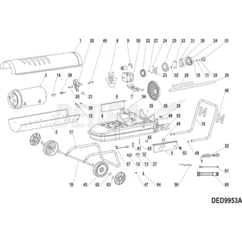 Auto-moto Vzduchový filtr DEDRA XDED9953A.33