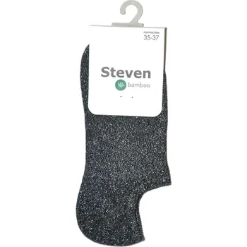 Dámské ponožky Dámské ponožky Steven 0L5770 Bamboo Lurex, černá 38-40 i384_13608233