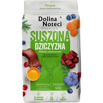 Krmivo pro psa DOLINA NOTECI Premium Dried game - sušené krmivo pro psy - 9kg