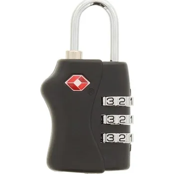 Cestovní polštářek Cestovní visací zámek s číselným kódem Zámek TSA Spil černý