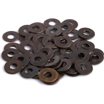 Karnevalový kostým Lord of Battles Nýtovací podložka z patinované mosazi, 8,5 mm – sada 50 ks - Outlet