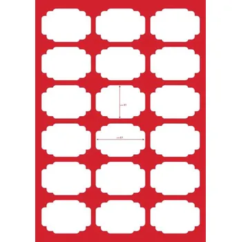 Jedlá dekorace na dort Dortisimo Šablona na sněhové pusinky Sugar Stamp cedulky