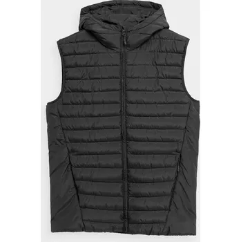 Pánská bunda 4F 4FAW23TVESM063 DEEP BLACK Pánská vesta US XL