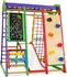 Dětské hřiště KinderSport EcoPlus1 Wave hrací sestava s ribstole, skluzavkou a lezeckou stěnou 132 х 124 x 150 cm