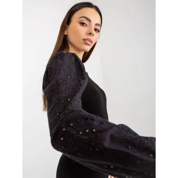 Dámská halenka Halenka TW BZ OB E4A černá - FPrice, M i523_2016103341542