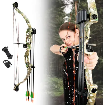 Sportovní střelba Insportline Lukostřelecká sada inSPORTline Monyta 20 lbs Barva camo