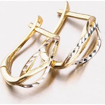 Náušnice Dámské náušnice zlato mix 585 42-31621