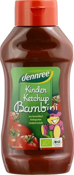 Kečup Dennree Bambini kečup pro děti BIO 500 ml