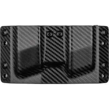 Příslušenství pro sportovní střelbu RH Holsters OWB - CZ Shadow 2 / Compact / CARRY - vnější kydexové pouzdro na 2 zásobníky - bez sweatguardu - carbon/tmavě šedá Umístění pouzdra: Levý bok (pravák)