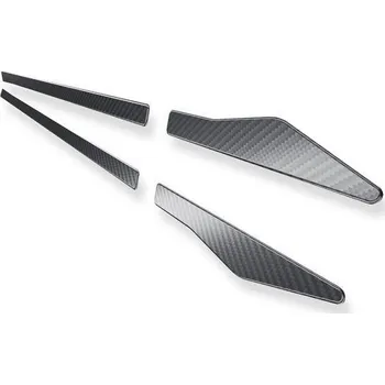 Lišta karosérie CRONI Boční nerezové ochranné lišty Volkswagen Golf VII (2012 - 2020) | V 3. Karbonové, imitace karbonu