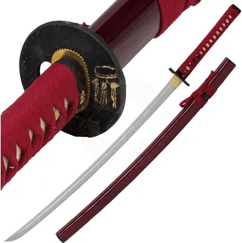 Replika zbraně John Lee Ostrá katana Nôh, samurajský meč s motivem divadla Nó