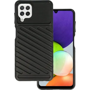 Pouzdro na mobilní telefon Pouzdro Thunder pro Samsung Galaxy A42 5G Black