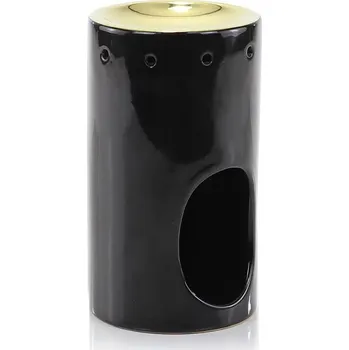 Aroma lampa ASHLEIGH & BURWOOD Aromalampa TOWER černo-zlatá, 15 cm