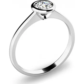 Prsten Dámský prsten přírodní diamant 0.330 ct G/SI 140001D-B velikost 58