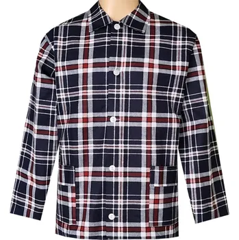 Pánské pyžamo Pánský Pyžamový Kabátek Flanelový FOLTÝN PPKF26 Velikost: 3XL, Materiál: Flanel