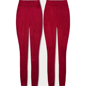 Dámské legíny Červené sportovní legíny s vysokým pasem J.STYLE, odstíny červené XL (42) i392_22263-53