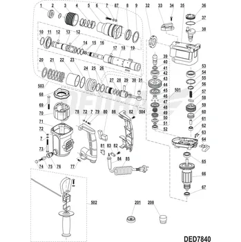 vypínač Montáž nárazového spínače DEDRA XDED7840.062