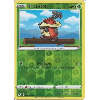 Sběratelská karetní hra Pokémon karta Kricketot 010/159 Reverse Holo - Crown Zenith