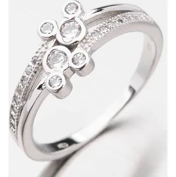 Šperk Dámský prsten stříbro 925 zirkon GST-11439 velikost 57
