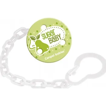 Řetízek na dudlík - SUGAR BABY zelený - Canpol