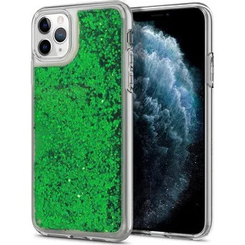 Pouzdro na mobilní telefon Tekuté pouzdro pro Iphone 11 Pro Green