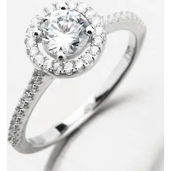 Prsten Dámský prsten stříbro 925 zirkon PKL-1011 velikost 56