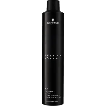 Stylingový přípravek Suchý lehce fixační vlasový sprej Schwarzkopf Professional Session Label The Flexible - 500 ml (2770375) + dárek zdarma