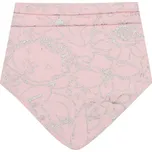 Kojenecký bavlněný šátek na krk New Baby NUNU růžový S, Velikost M