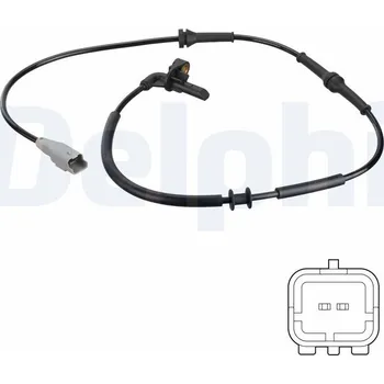 Přislušenství brzdového systému Snímač, počet otáček kol DELPHI SS20761