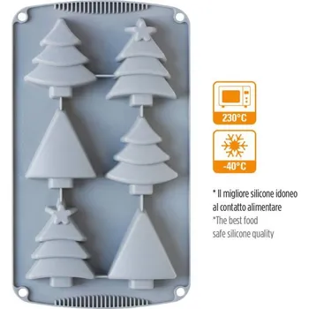 Nádobí Decora Silikonová pečicí forma Stromečky
