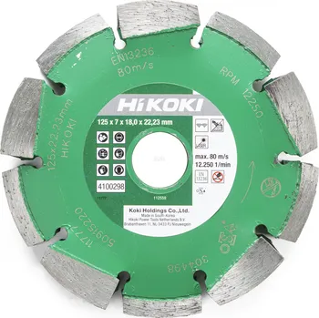 Řezný kotouč Drážkovací frézovací kotouč 125mm dvouřadý, Hikoki 4100298