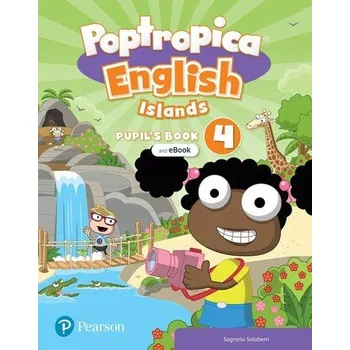 Anglický jazyk Poptropica English Islands 4 Pupil's Book + Online World Access Code + eBook - Salaberri Sagrario