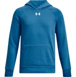 Mikina s kapucí Under Armour UA Rival Fleece Hoodie 1379792-466 Velikost YXL