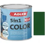 Adler 5in1-Color 0,75L - Univerzální vodou ředitelná barva, předmíchané odstíny 06 - Zelená (RAL 6002)