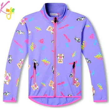 Dívčí mikina Dívčí mikina - KUGO HM0731, fialková Barva: Fialková, Velikost: 98