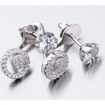 Náušnice Dámské náušnice stříbro 925 zirkon UPST-12911