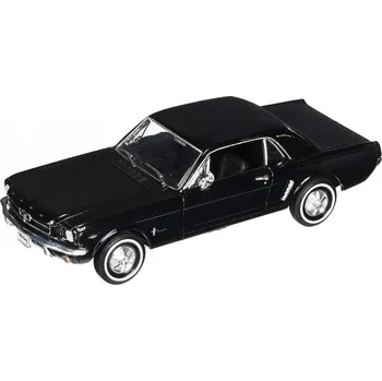 Kovový model 1:24 Ford Mustang Coupe 1964 černý
