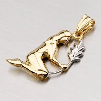 Přívěsek Přívěsek zlato mix 585 - Panna 1-4010-08