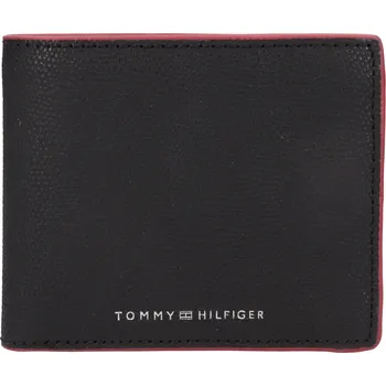 Peněženka Pánská kožená peněženka Tommy Hilfiger Titos - černá