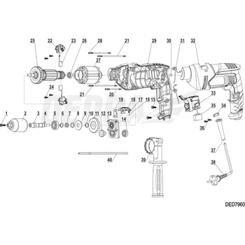 vypínač HLTE-8A 8A 250V spínač DEDRA XDED7960.33