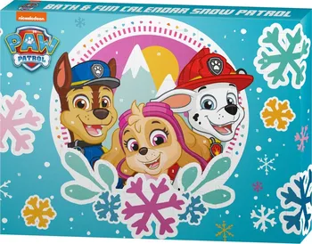 Kosmetická sada KTN Paw Patrol Adventní kalendář Snow Patrol